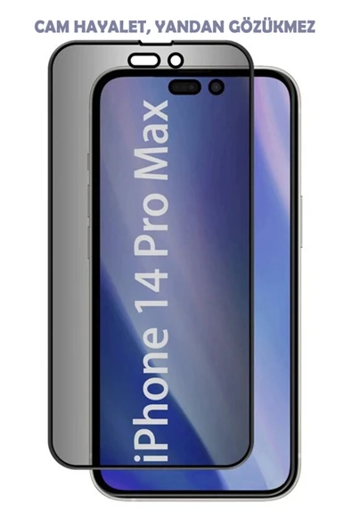 corcishop Iphone 14 Pro Max Hayalet Full Cam Koruyucu Yandan Gözükmez ürün görseli 1