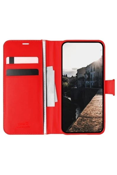 corcishop Samsung Galaxy A91(s10 Lite) Kılıf Kar Deluxe Kapaklı Standlı Kartlıklı Korumalı ürün görseli 1