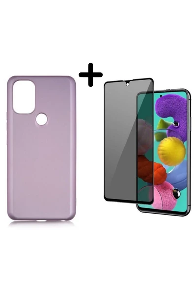 corcishop Omix X300 Soft Yumuşak Silikon Telefon Kılıfı Ve Hayalet Tam Kaplayan Cam Ekran Koruyucu ürün görseli 1