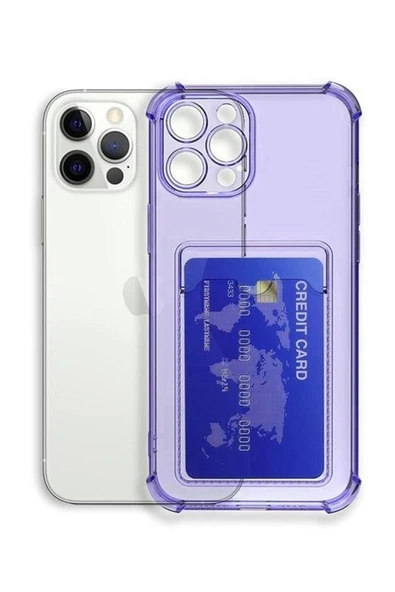 corcishop Iphone 14 Pro Kılıf Kartlıklı Darbe Korumalı Silikon ürün görseli 1