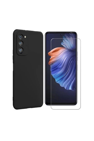 corcishop Tecno Camon 18 Kılıf Esnek Soft Tasarım Kılıf Ve Nano Ekran Koruyucu ürün görseli 1