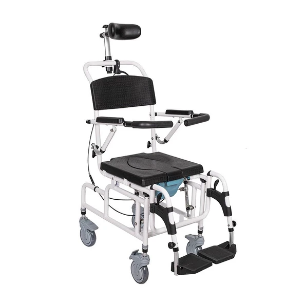 Golfi Alüminyum Tilt Klozetli Banyo Sandalyesi | Ergonomik Yapı ve Ayarlanabilir Konfor G541 ürün görseli 1