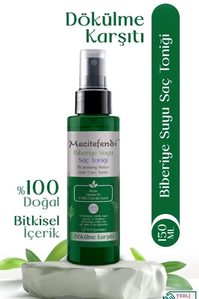 Mecitefendi Biberiye Suyu Saç Toniği 150 ML ürün görseli 1
