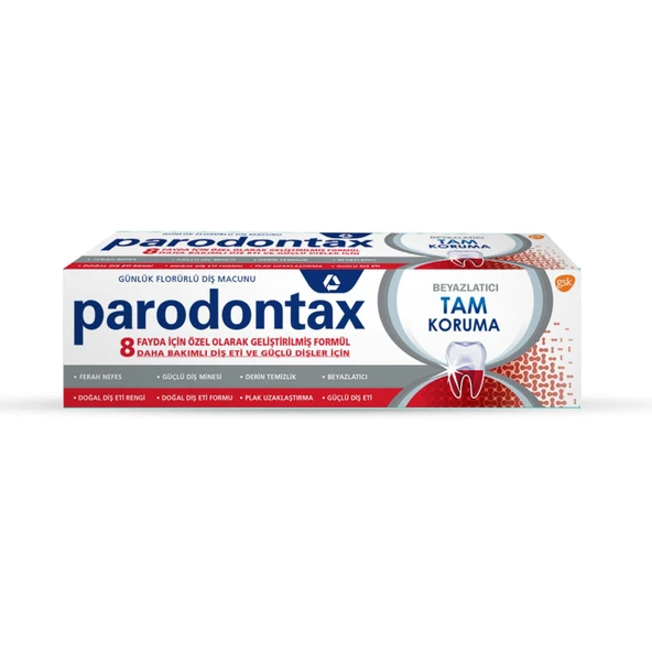 Parodontax Beyazlatıcı Tam Koruma Diş Macunu 75 ml ürün görseli 1