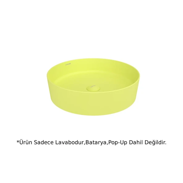 Creavit LP145 LOOP Masa Üstü Çanak Lavabo Neon 45cm - Resim 2