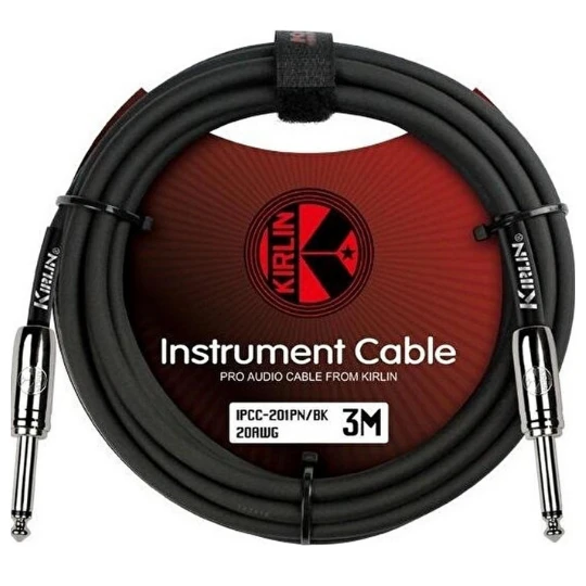 KIRLIN IPCC-201PN-3M-BK / 1/4'' MONO PLUG ürün görseli 1