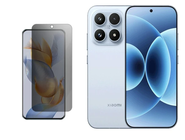 Xiaomi 17 ile Uyumlu Mat Hayalet (Privacy) 9H Kırılmaz Nano Ekran Koruyucu ürün görseli 1
