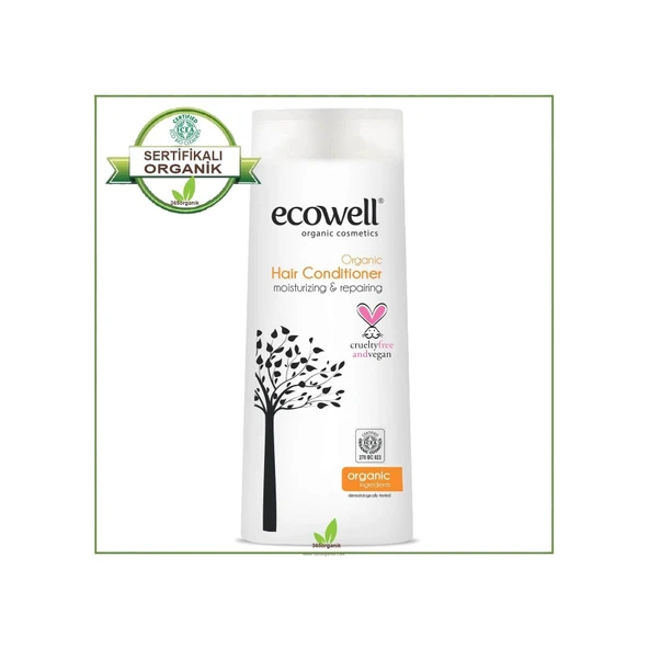 ECOWELL ORGANİK SAÇ KREMİ 300 ML ürün görseli 1