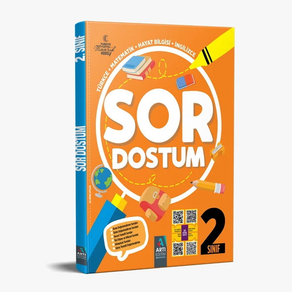 Artı Eğitim Yayınları 2. Sınıf Tüm Dersler Sor Dostum Soru Bankası ürün görseli 1