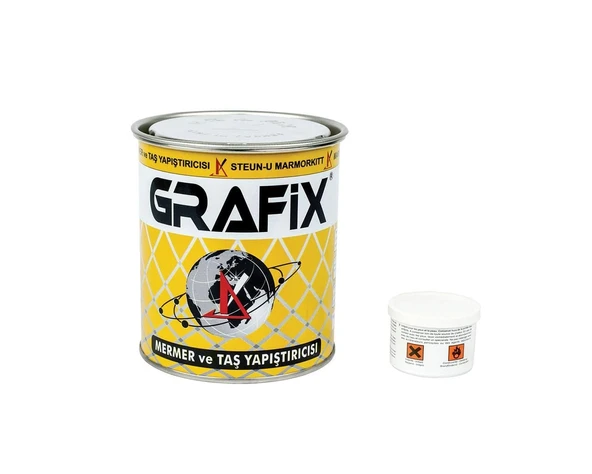 Grafix G12 Mermer ve Taş Yapıştırıcı Bej Renk 0.500 gr ürün görseli 1