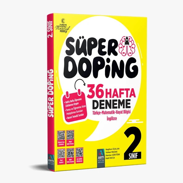 Artı Eğitim Yayınları 2. Sınıf Süper Doping 36 Hafta Deneme ürün görseli 1