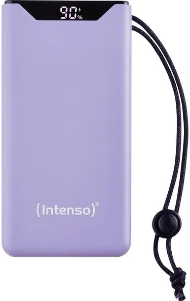 INTENSO F10000 POWER BANK 20W 10.000 MAH QUICK CHARGE PURPLE PD 3.0 ürün görseli 1