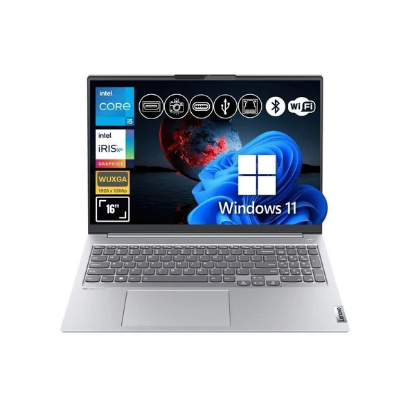 Lenovo Thinkbook G4+IAP | i5-1235U 8GB Ram 256GB SSD | Win11Pro 16" WUXGA | 21CY006FTR ATL4 Notebook ürün görseli 1