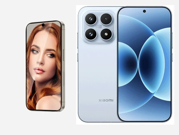 Xiaomi 17 ile Uyumlu Ayna (Mirror) 9H Kırılmaz Nano Ekran Koruyucu | Ekran Kapalıyken Ayna ürün görseli 1