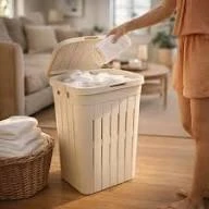 GONDOL KİRLİ ÇAMAŞIR SEPETİ 60L LİNNY G850 ürün görseli 1