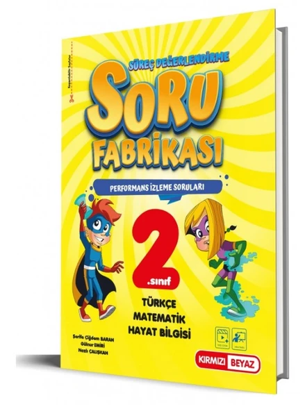 Kırmızı Beyaz 2. Sınıf Süreç Değerlendirme Soru Fabrikası Yeni ürün görseli 1