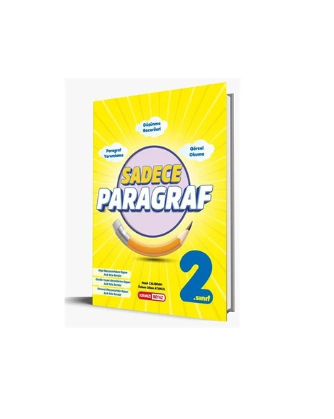 Kırmızı Beyaz Yayınları 2. Sınıf Sadece Paragraf Soru Bankası ürün görseli 1