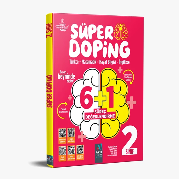Artı Eğitim Yayınları 2. Sınıf Süper Doping Süreç Değerlendirme 6+1 Deneme ürün görseli 1