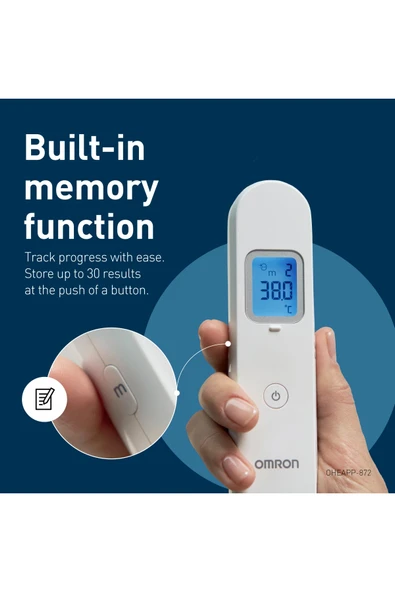 Omron Gentle Temp MC-F300-E Temassız Ateş Ölçer - Resim 7