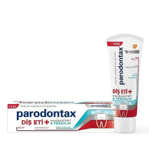 Parodontax Diş Eti Hassasiyet Ferahlık Beyazlatıcı Diş Macunu 75 ml ürün görseli 1