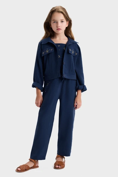 Kız Çocuk Cashmere Pantolon NK-51330-Y ürün görseli 1