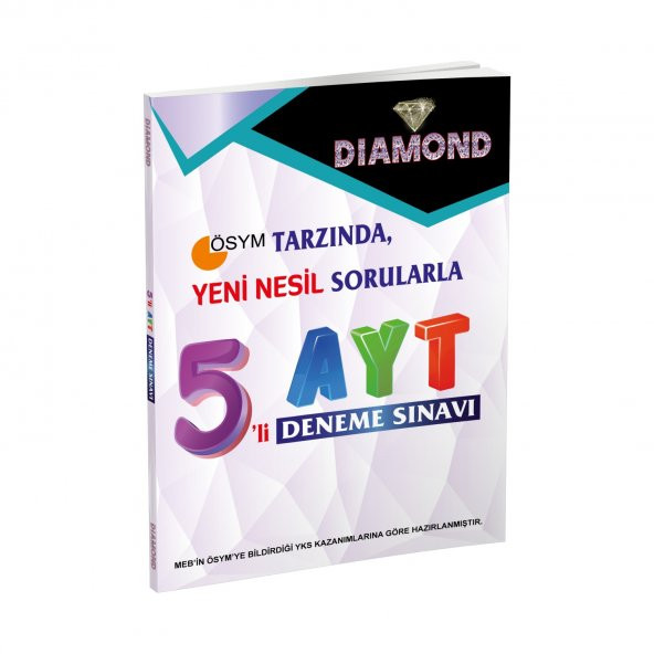 Gür Yayınları AYT 5 Deneme Diamond Serisi ürün görseli 1
