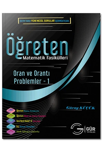 Öğreten Matematik Fasikülleri Oran  Orantı Ve Problemler 1 ürün görseli 1