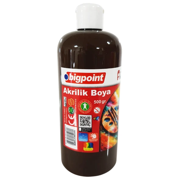 Bigpoint Akrilik Boya 500 gram Kahverengi ürün görseli 1