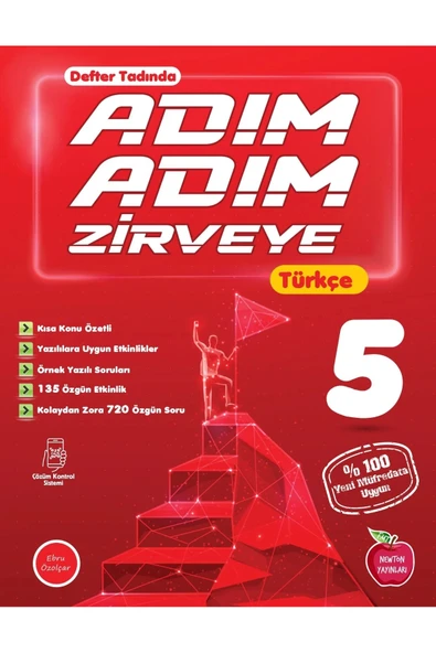 5 Sınıf Türkçe Adım Adım Zirveye Soru Bankası ürün görseli 1