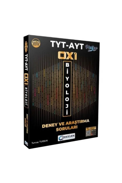 Oksijen Tyt-ayt Oxi Biyoloji Deney Ve Araştırma Soruları ürün görseli 1
