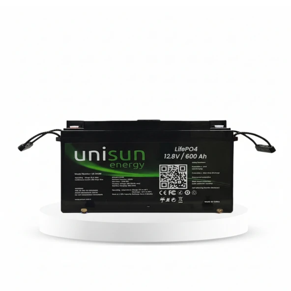Unisun 12.8V 600A Lityum Akü ürün görseli 1