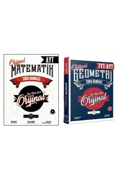 Matematik Ayt Soru Bankası + Geometri Tyt-Ayt Soru Bankası 2'li Set ürün görseli 1