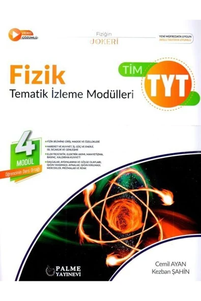 Palme Yayınları TYT Fizik Tematik İzleme Modülleri ürün görseli 1