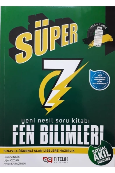 Nitelik 7.sınıf Süper Fen Bilimleri Soru Bankası ürün görseli 1