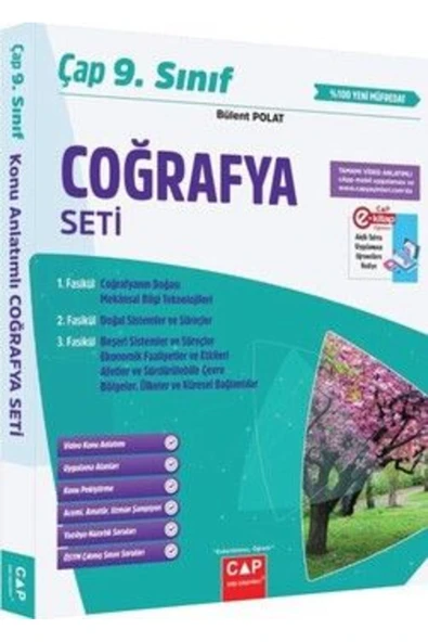 Çap Yayınları 9. Sınıf Coğrafya Seti ürün görseli 1