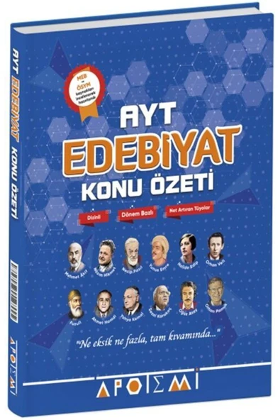 Apotemi AYT Edebiyat Konu Özeti ürün görseli 1