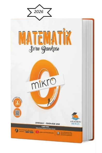 Akademi Denizi TYT Matematik Mikro Soru Bankası (Matematiğe Sıfırdan Başlayanlara) Zafer Balcı2026 ürün görseli 1