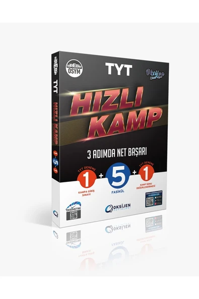Oksijen Tyt Hızlı Kamp 3 Adımda Net Başarı ürün görseli 1