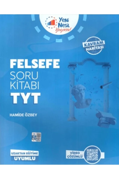 Yeni Nesil YKS TYT Felsefe Soru Kitabı / Hamide Özbey / Yeni Nesil Yayınevi / 9786052826263 ürün görseli 1