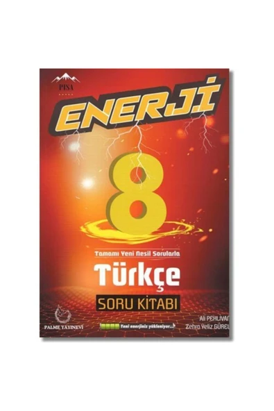 Palme Yayınları 8. Sınıf Enerji Türkçe Soru Bankası ürün görseli 1