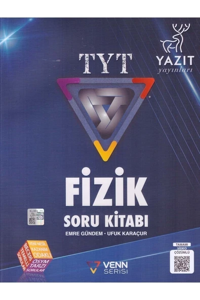 Yazıt Tyt Venn Serisi Fizik Soru Kitabı ürün görseli 1