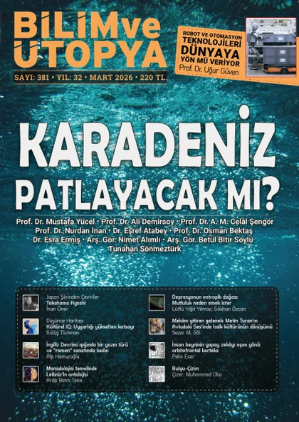 Bilim ve Ütopya Dergi 381.Sayı Mart 2026 ürün görseli 1