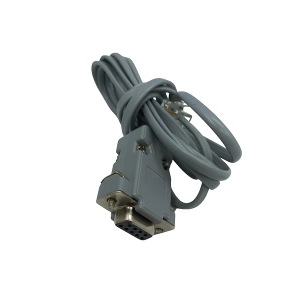 RS232 6 Pin RJ12 – DB9 Seri İletişim ve Haberleşme Kablosu ürün görseli 1