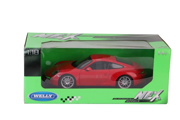 18047 WELLY DIE CAST 1 18 PORSCHE 911 ürün görseli 1