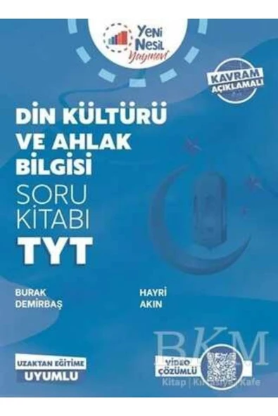 Yeni Nesil Yks Tyt Din Kültürü Ve Ahlak Bilgisi Soru Kitabı ürün görseli 1