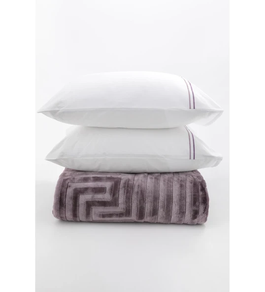 ECOSSE BLANK SET AGOSSA VERSACE BATTANİYE SETİ MOR - Resim 3