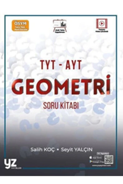 Yks Tyt Ayt Geometri Soru Kitabı 9786052826478 ürün görseli 1