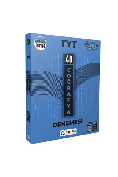 Tyt 40 Coğrafya Denemesi Birebir Ösym ürün görseli 1