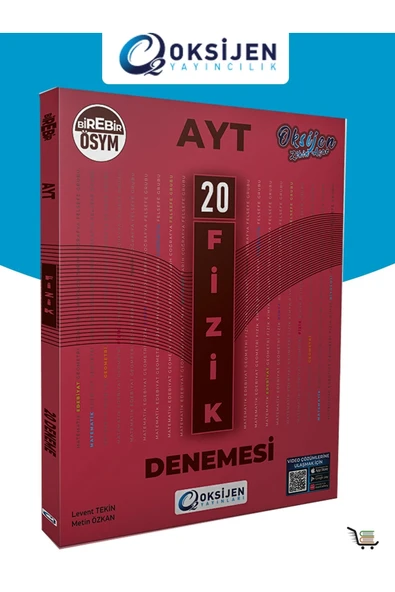 Oksijen Ayt Fizik 20 Li Branş Denemesi ürün görseli 1