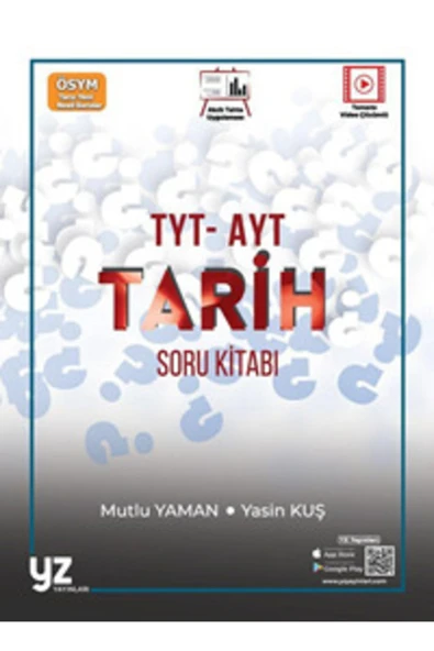 Yks Tyt Ayt Tarih Soru Kitabı 9786052825341 ürün görseli 1